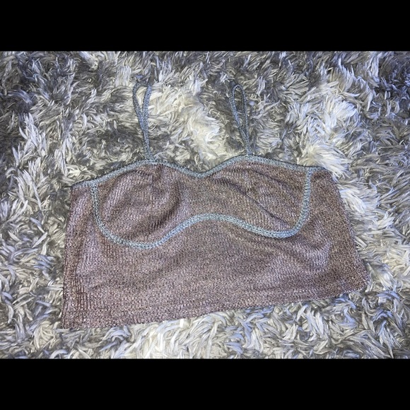 Brown Crop Short Set - Picture 2 of 3